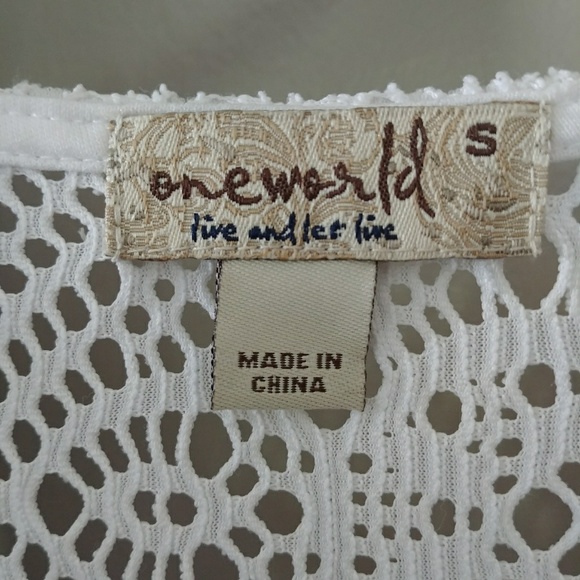 One World crochet fringe dress - Picture 6 of 8